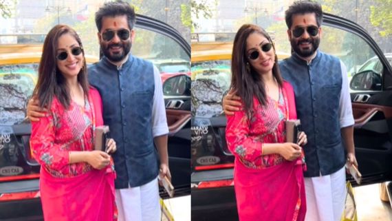 WATCH: Yami Gautam Spotted With Hubby Aditya Dhar Covering Belly With Dupatta; Netizens Think She Is Pregnant 