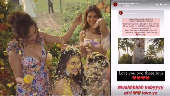 Rakul Preet Singh Showers Her Bridesmaid Seerat Kapoor With Love After Her Wedding. See Post