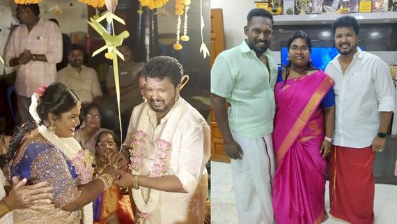  Robo Sankar's Daughter Indraja Sankar Exchanges Rings With Her Maternal Uncle Karthi; Engagement Pics Go Vira