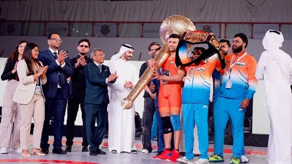Sangram Singh Wins Gold Medal, BEATS Pakistan's Mohammad Saeed In International Pro Wrestling Championship