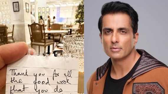 Anonymous Fan Pays For Sonu Sood’s Dinner & Leaves Back A Heartwarming Note, Actor Reacts