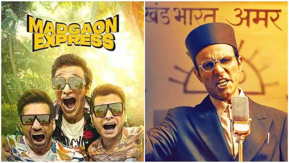 Swatantrya Veer Savarkar VS Madgaon Express Box Office Collection Day 1: Randeep’s Film Behind Comedy Caper