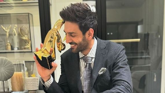 Kartik Aaryan Gets Emotional As He Wins His 3rd Consecutive Award For SatyaPrem Ki Katha, See Post