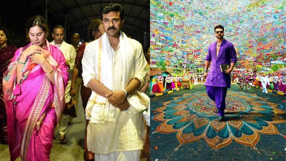 Ram Charan Birthday: Jaragandi Song From Game Changer Dropped; Actor Visits Tirupati With Upasana & Klin Kaara