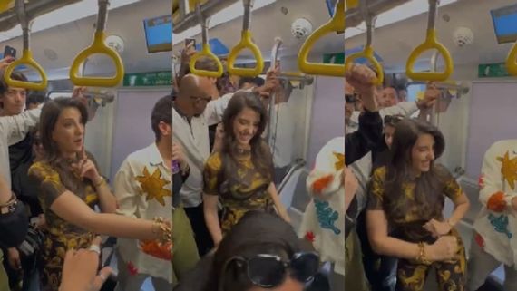 Madgaon Express: Nora Fatehi, Divyenndu, Avinash Tiwary Dance With Fans On 'Baby Bring It On' In Mumbai Metro