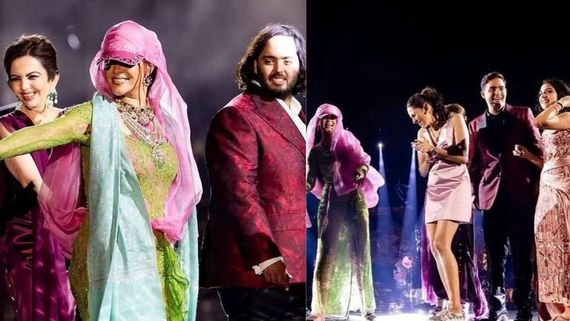 Anant Ambani Cocktail Party: Rihanna Mispronounces Radhika Merchant's Name, Netizens REACT To Viral Video