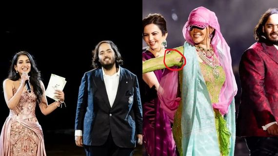 Did Rihanna Face Wardrobe Malfunction With Torn Dress At Anant Ambani-Radhika Merchant's Cocktail Party?