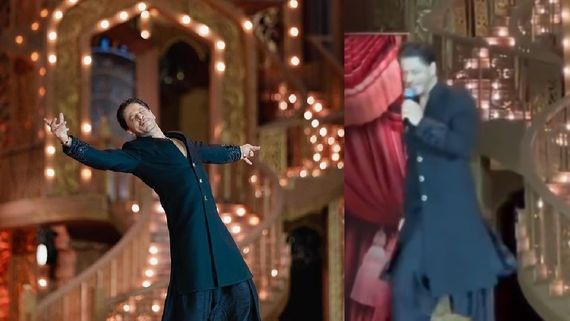 Anant Ambani-Radhika Merchant’s Pre-Wedding Gala: Shah Rukh Khan Chants Jai Shree Ram As He Takes Over Stage