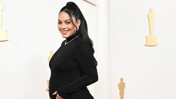Vanessa Hudgens Announces First Pregnancy At 2024 Oscars In Style