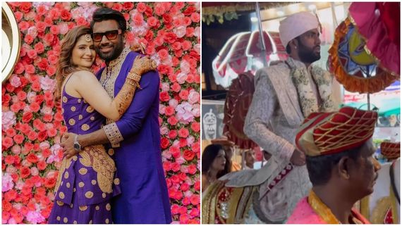 Arti Singh Wedding: Groom Dipak Chauhan’s First Look Out As He Reaches Venue With Baraat - VIRAL VIDEOS