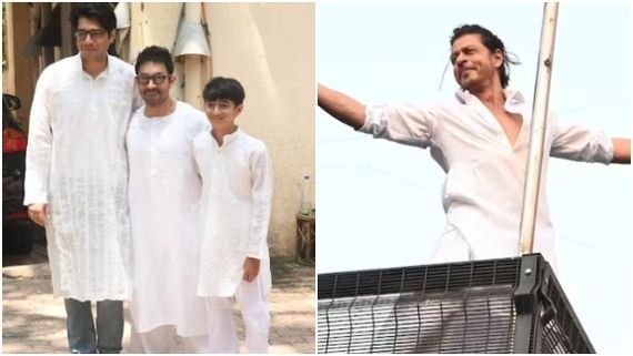 Eid 2024: SRK, Salman, & Aamir Khan Delight Fans In White With Heartwarming Gestures - VIRAL PICS, VIDEOS