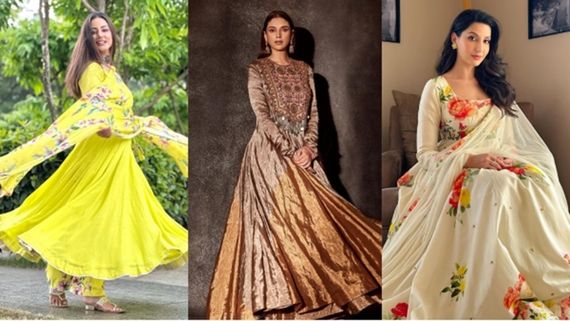 Eid Outfit Inspiration: From Katrina Kaif To Sara Ali Khan, Here's How You Ace Anarkali Like Bollywood Stars  