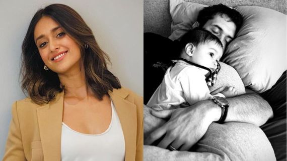 Do Aur Do Pyaar Star Ileana D'Cruz Shares Rare Pic of Son Koa & Partner Mike: My Whole World