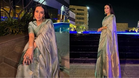 Karisma Kapoor Wears Chanderi Silk Saree By Raw Mango Perfect For ‘Easy Breezy Evenings’, Find Out The Price