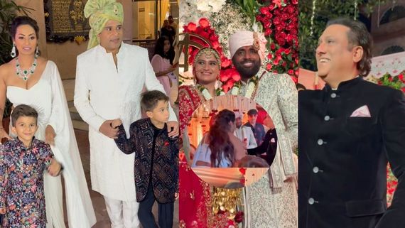Arti Singh Wedding: Krushna's Wife Kashmera Shah Ends Feud With Govinda, Touches His Feet But He Doesn't...