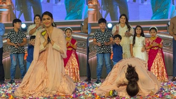 Mrunal Thakur Expresses Gratitude To Fans With Heartfelt Gesture During The Family Star Promotions