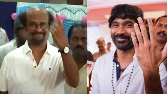 Lok Sabha Elections 2024 Phase 1 Tamil Nadu: Rajinikanth And Dhanush Cast Their Vote