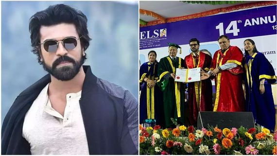 Ram Charan Conferred With Honorary Doctorate in Literature By Chennai's Vels University - PIC & VIDEO