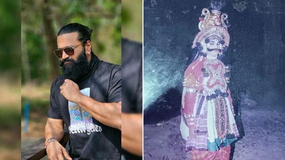 Rishab Shetty Treats Fans With Adorable Throwback Pics From Childhood Days Performing Yakshagana