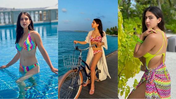 Take Cues From Sara Ali Khan’s Colorful Beach Looks For Your Tropical Vacations In 2024
