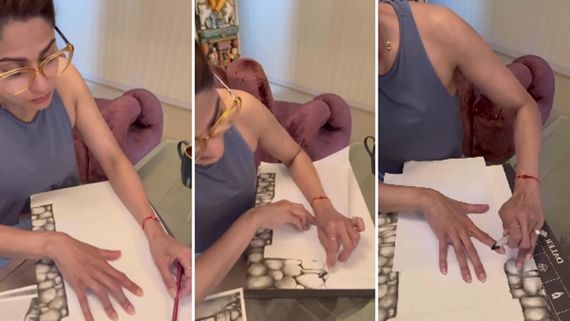 Shamita Shetty Embarks on a Creative Journey, Shares Her Passion for Art on Instagram