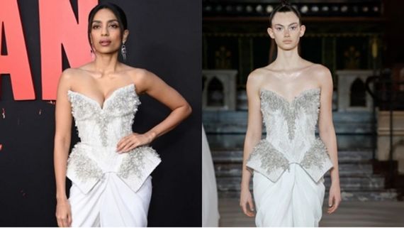 Sobhita Dhulipala Sets Vision In Gaurav Gupta Couture For Modern Day White Wedding Brides