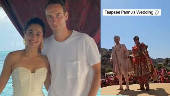Taapsee Pannu’s Wedding Video: Haseen Dillruba Star’s Desi Bridal Entry On Her D-Day With Mathias Goes Viral