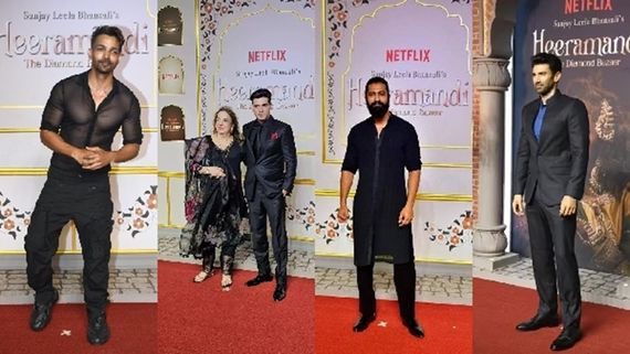 Vicky Kaushal To Zayed Khan; Bollywood Stars Who Slayed In All Black Ensembles At Heeramandi Screening
