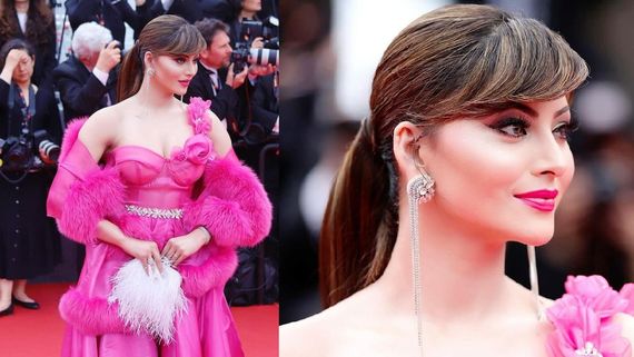 Cannes 2024: Urvashi Rautela Looks 'Cherry On The Cake' In Pink Gown Attending The Apprentice Premiere