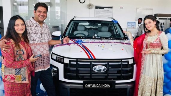 PICS: Bigg Boss 17 Star Isha Malviya Gifts Luxury Car To Her Father On His Birthday; Can You Guess The PRICE?