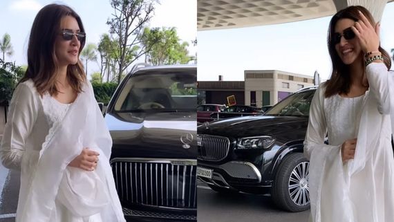 WATCH: Kriti Sanon Arrives At Airport In Her 'X' Cr Swanky Car; Can You Guess The WHOPPING Price?