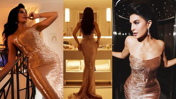 Jacqueliene Fernandez Drops Exclusive Cannes 2024 Red Carpet Pics, Says 'I Was Nervous'