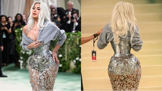 Met Gala 2024: Kim Kardashian Faces Backlash For Setting ‘Unrealistic Beauty Standard’ In Cinched Corset Dress