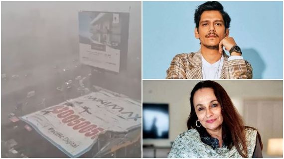 Mumbai Rai & Dust Storm: Soni Razdan, Vijay Varma Express Shock Over Hoarding Collapse Incident