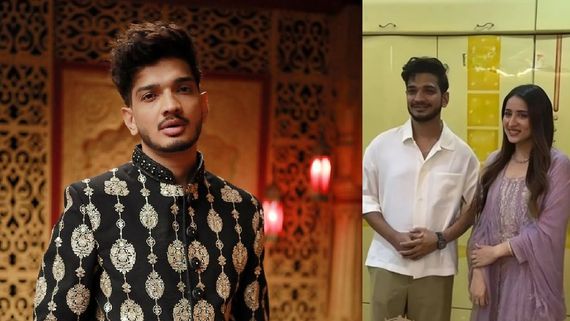 Newlyweds Munawar Faruqui & Mehzabeen’s First Pic Post Wedding Is All About Love As He Holds His Bride Close