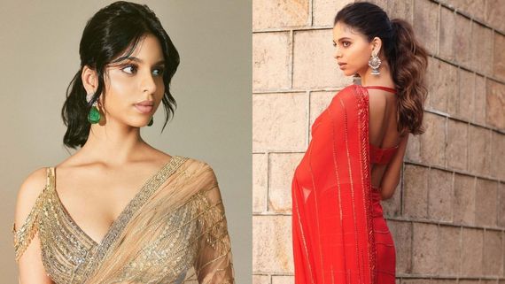SRK Daughter Suhana Khan's Inspired Blouse Designs: From Strapless To Beaded, Here Are Top Picks