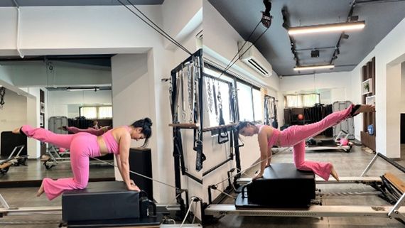 Tanishaa Mukerji Looks Stunning In 40s As She Dish Out Major Fitness Goals With Her Workout Video