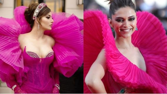 Cannes Film Festival 2024: Urvashi Rautela’s Dramatic Pink Gown Reminisces Deepika Padukone’s 2018 Look