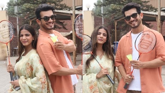 Pyaar Ka Pehla Adhyaya Shiv Shakti: Arjun Bijlani, Nikki Sharma’s Badminton Break On Sets; DEETS