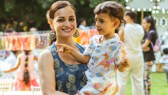 Dia Mirza Celebrates Son Avyaaan's Birthday In Most Special Way As She Plants Trees In Uttarakhand