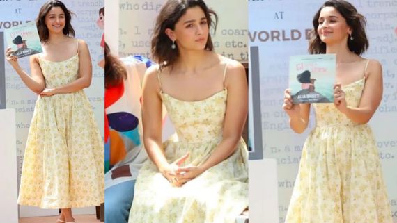 Alia Bhatt Looks Like A Doll In Summer-friendly Floral Dress For Her First Book Launch Event, Guess The Price?