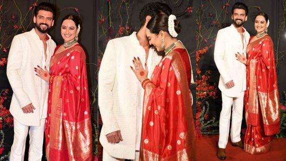 Sonakshi Sinha Wedding Reception Look: Actress Glows As New Bride In Red Silk Saree; HOW MUCH Does It Cost? 
