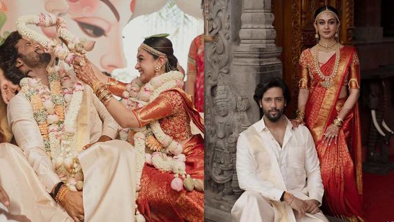 Aishwarya Arjun & Umapathy Ramaiah Get Married In A Stunning & Beautiful Traditional Hindu Wedding: SEE PICS