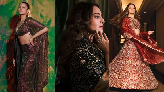 Sonakshi Sinha Inspired Lehnga Designs: From Cocktail To Mehndi To Wedding; Here's Style For All Functions