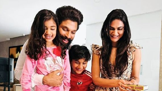 Sneha Reddy Shares Heartfelt Moment with Allu Arjun, saying 