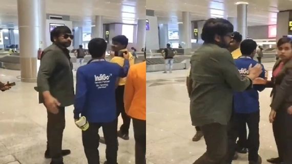 Chiranjeevi Shoves Away Selfie-Seeking Airline Employee at Airport; Video Goes Viral