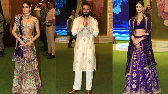 Anant Ambani-Radhika Merchant Mehendi: From Ranveer Singh To Janhvi Kapoor, Ananya Panday; WHO Wore What?