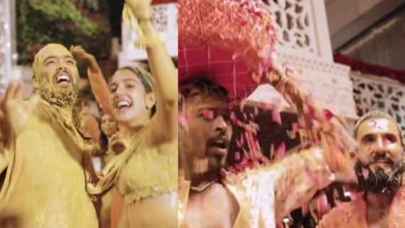 VIRAL: Anant-Radhika Haldi Was Nothing Less Than 'Holi'; Don't Miss Ranveer-Hardik's Energetic Moves | WATCH 