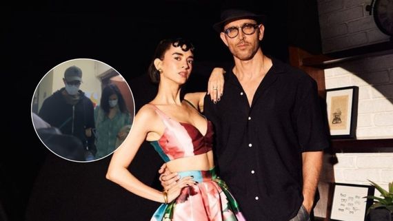 WATCH: Hrithik-Saba Enjoy Movie Date; Couple QUASHES Breakup Rumours With THIS Romantic Gesture In Viral Video