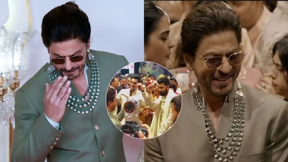 Anant-Radhika Wedding: Shah Rukh Khan Stirs Nostalgia As He Grooves To 'Chaiyya Chaiyya' With Vicky-RK; WATCH 